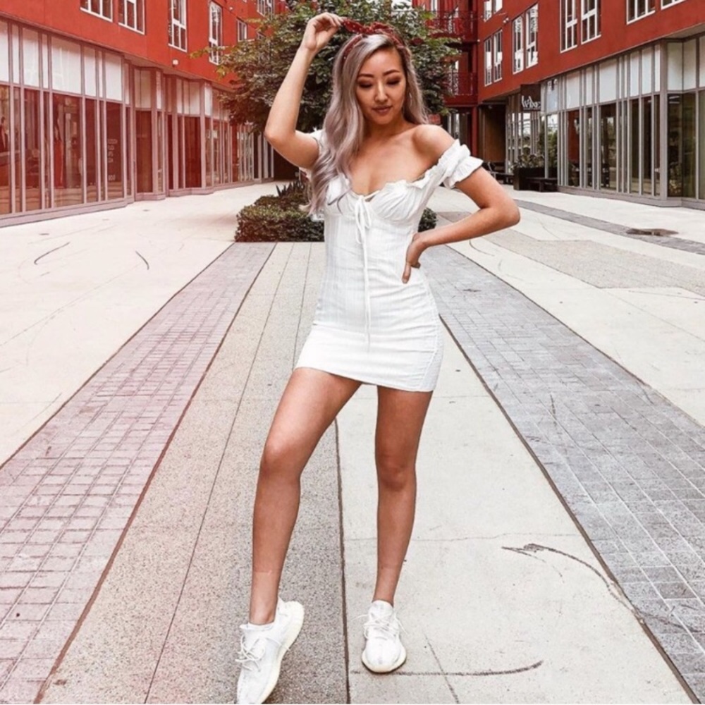 Smocked Mini Dress